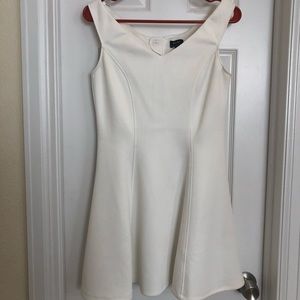 VERY FLATTERING White Dress